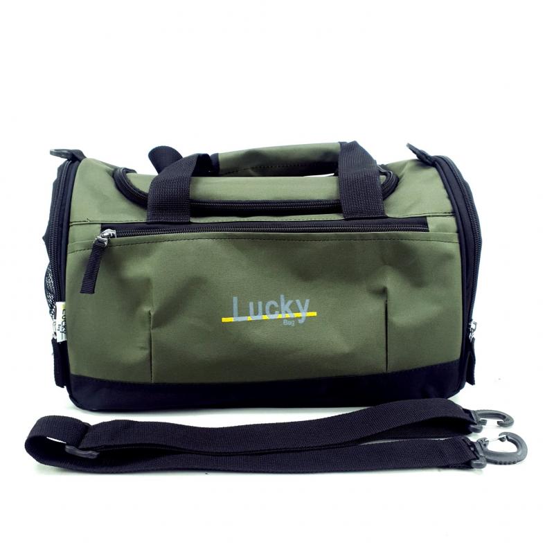 LuckyBag Yeşil Set Günlük Spor Valiz ve Seyahat Valiz Çanta Büyük Boy