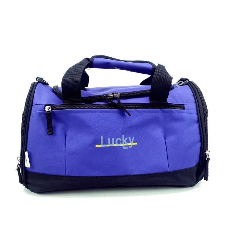 LuckyBag Mor Lila Günlük Spor Valiz ve Seyahat Valiz Çanta