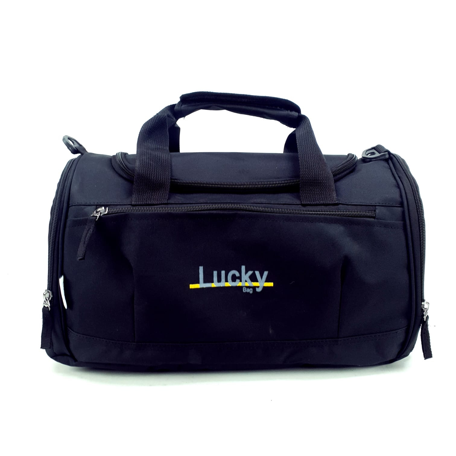 LuckyBag Siyah Set Günlük Spor Valiz ve Seyahat Valiz Çanta Büyük Boy